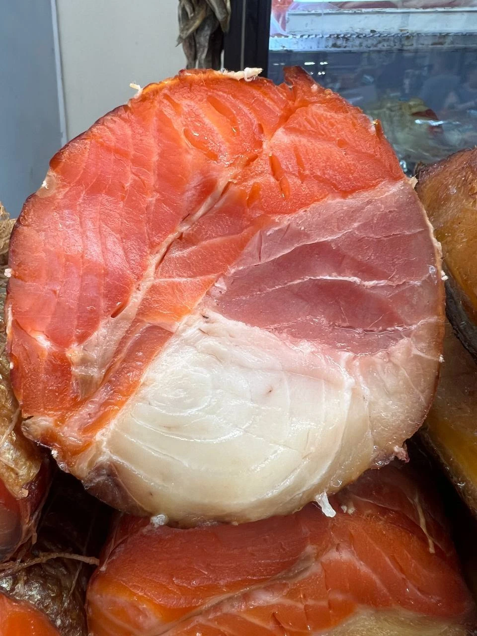 Рулет из 3 видов рыб, вяленный