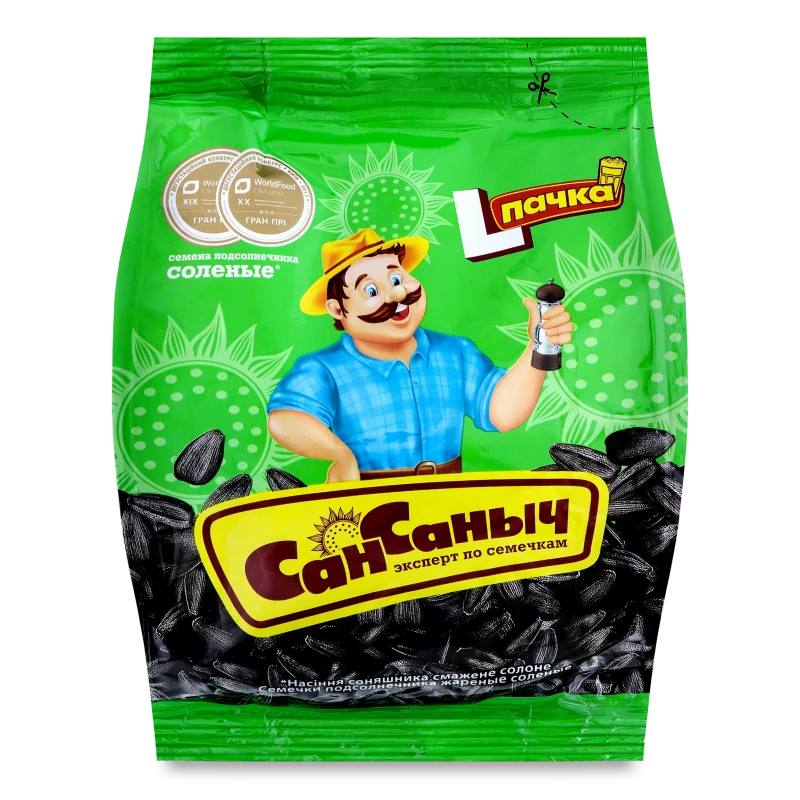 Семечки сан-саныч большие соленые