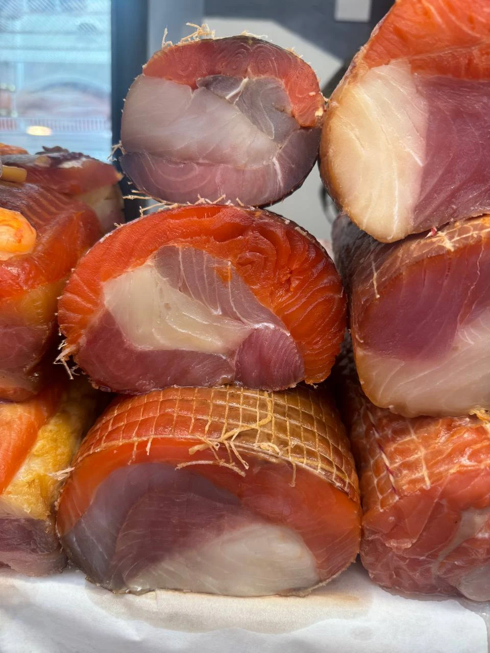 Рулет из 4 видов рыб, вяленный