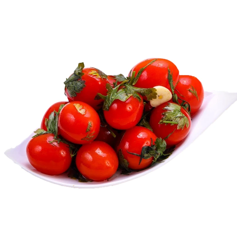 Помидоры солёные - красные