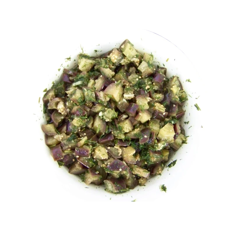 Баклажаны с чесноком